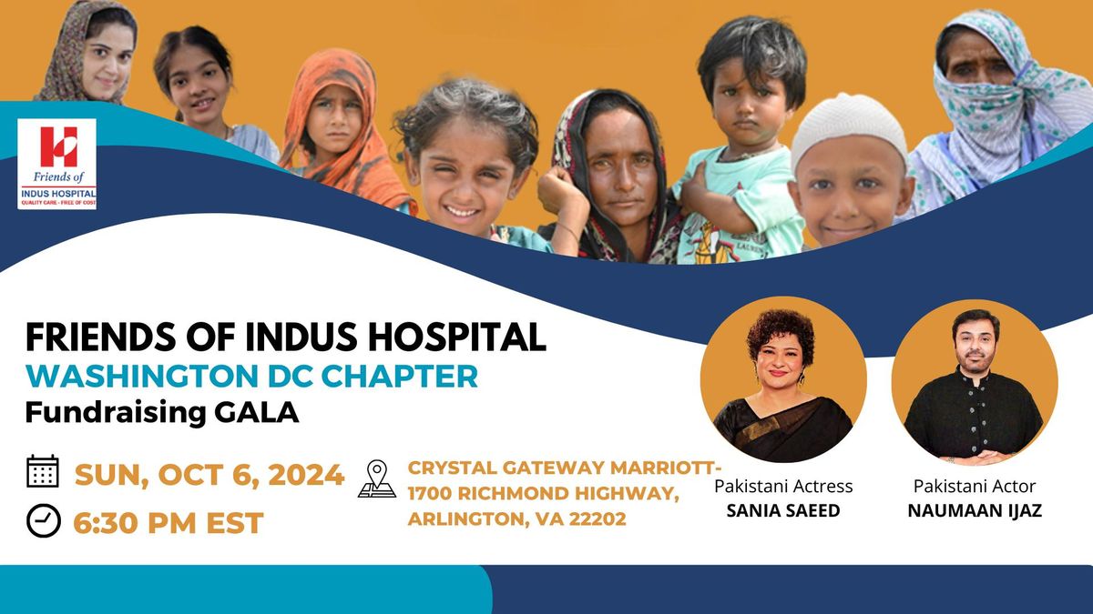 Friends of Indus Hospital DC Chapter Fundraising Gala Dinner