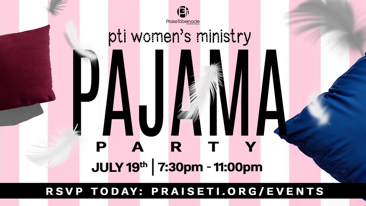 Women's Pajama Jam Party