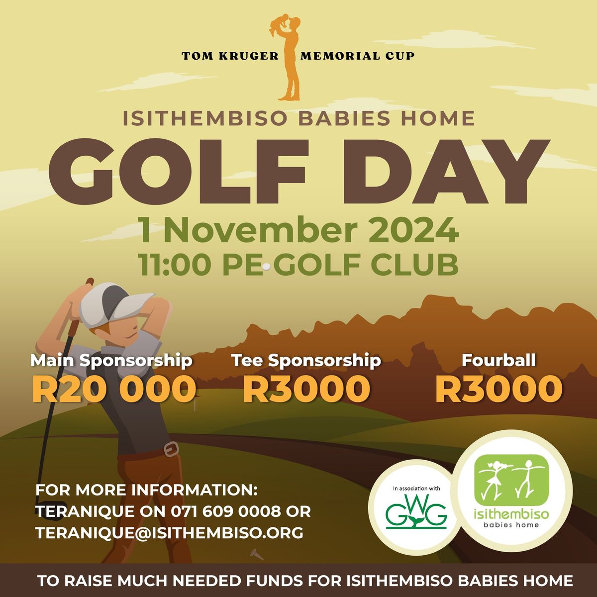 Isithembiso Babies Home Tom Kruger Memorial Cup Golf Day 