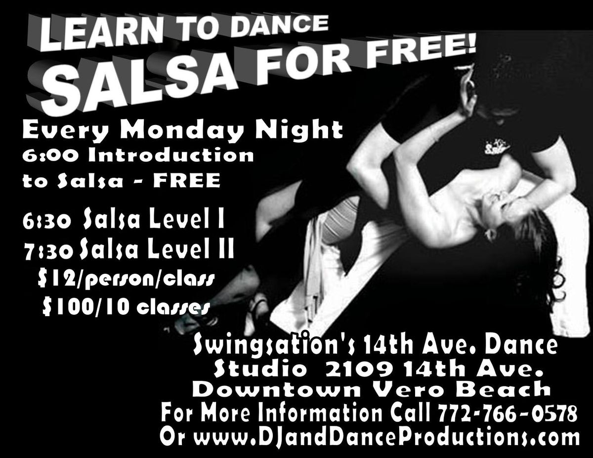 Group Salsa Class - Every Monday