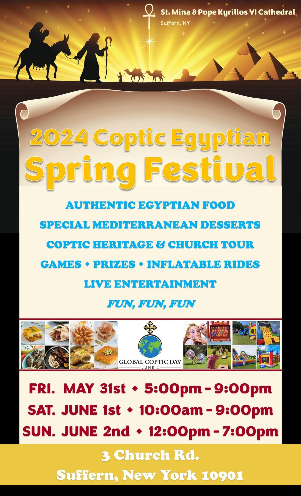 COPTIC EGYPTIAN FESTIVAL 2024, Christ Lutheran Church - Airmont, NY ...