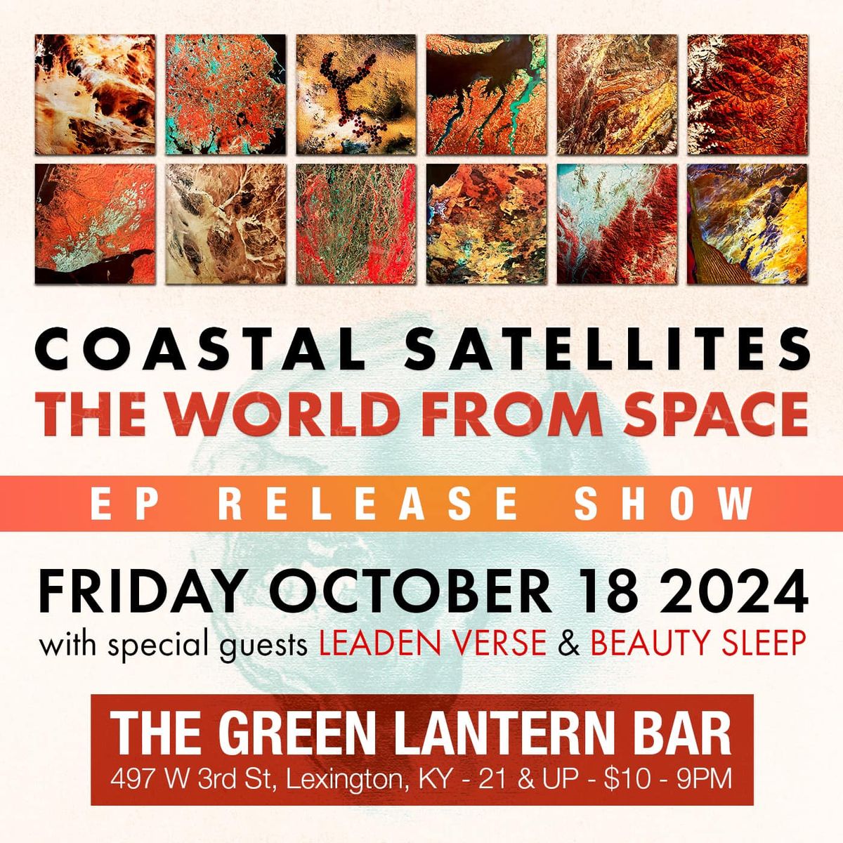 Coastal Satellites EP Release show w\/ Leaden Verse & Beauty Sleep