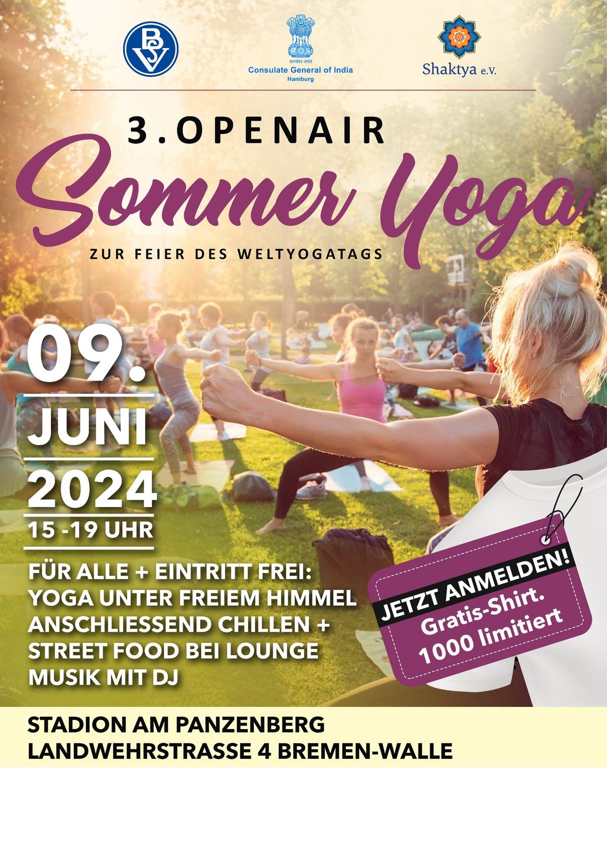 3.Open Air Sommer Yoga