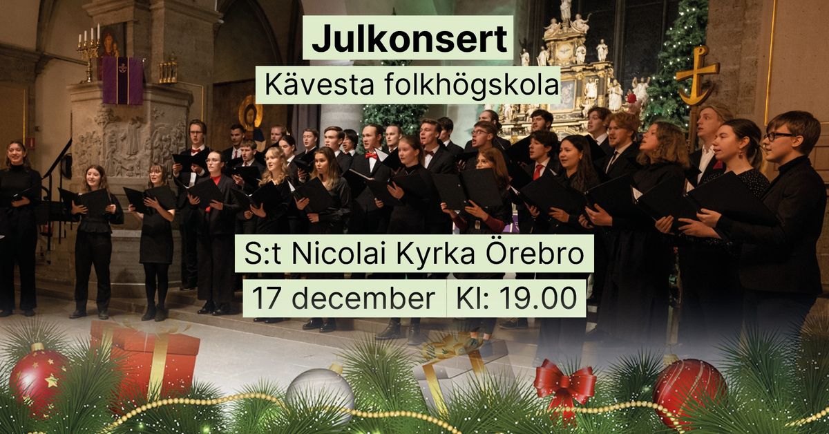 Julkonsert S:t Nicolai Kyrka 