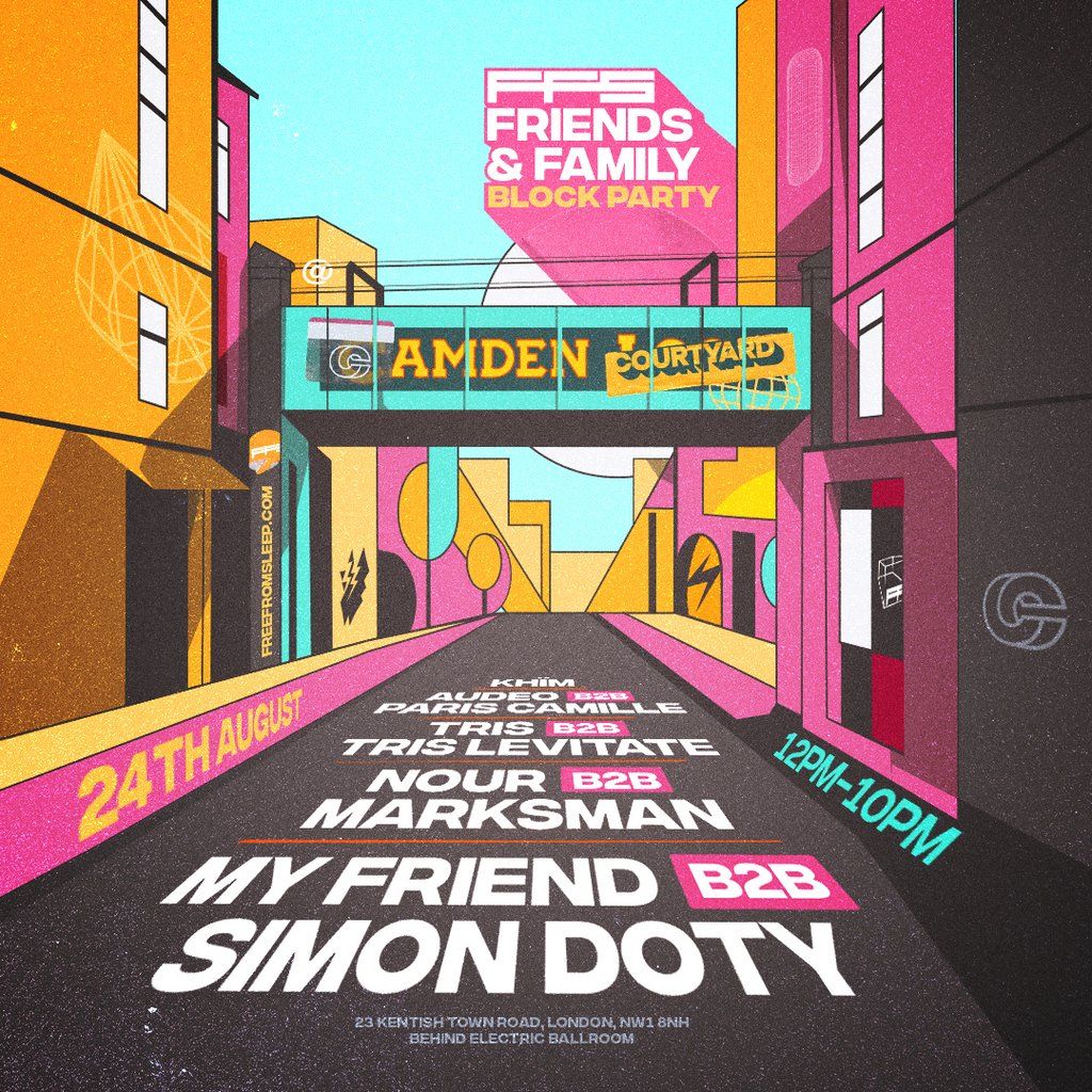 Free From Sleep Block Party w\/ Simon Doty, My Friend & More