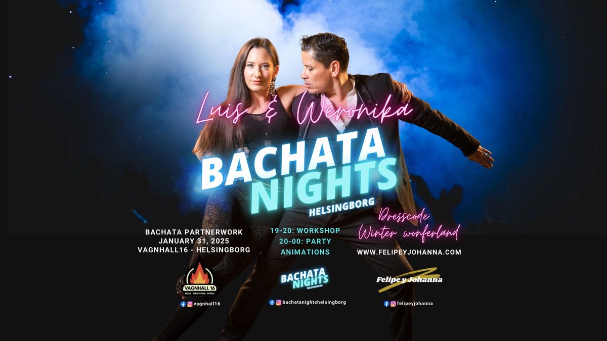 Bachata Nights Helsingborg with Luis & Weronika