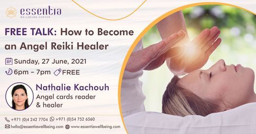 Free Talk: How to Become an Angel Reiki Healer with Nathalie Kachouh