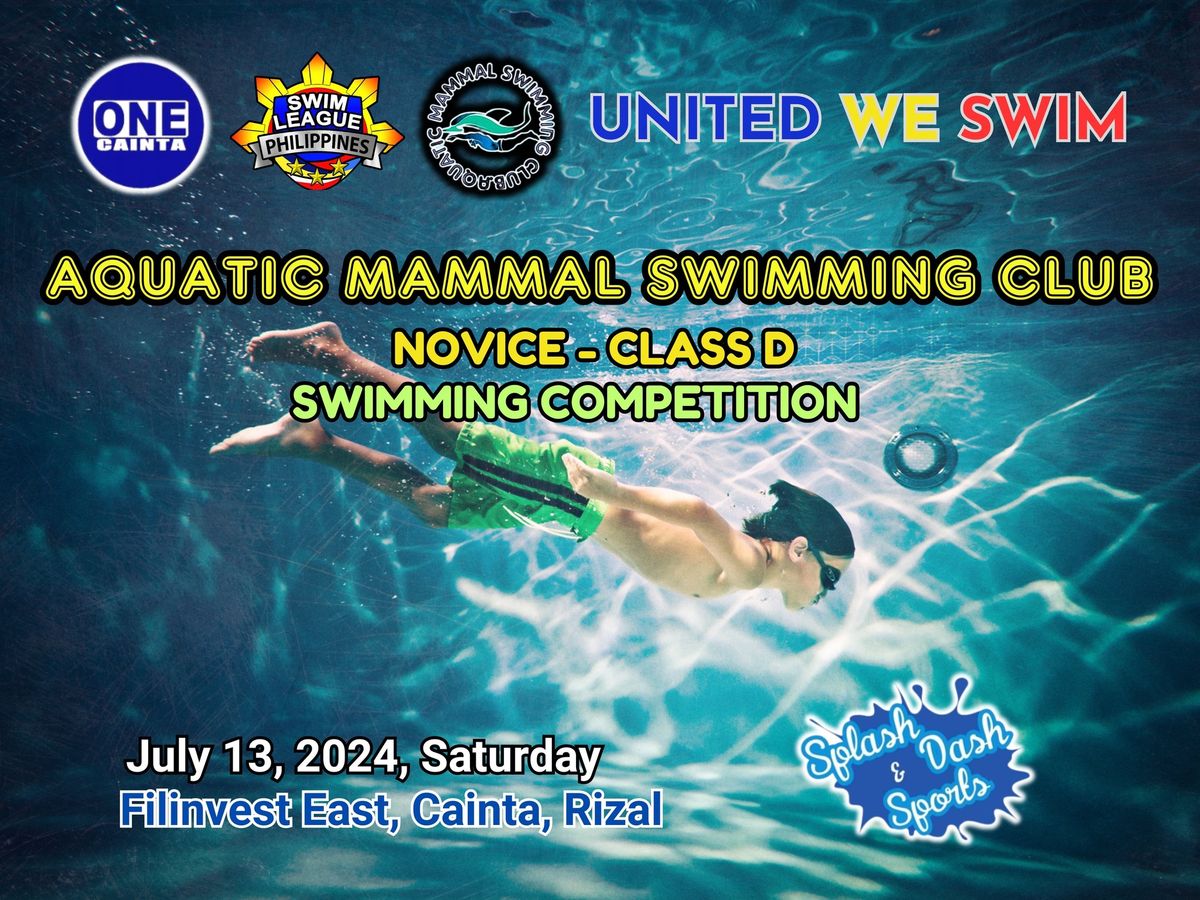 Aquatic Mammal Swimming Club 2nd Novice D Champs