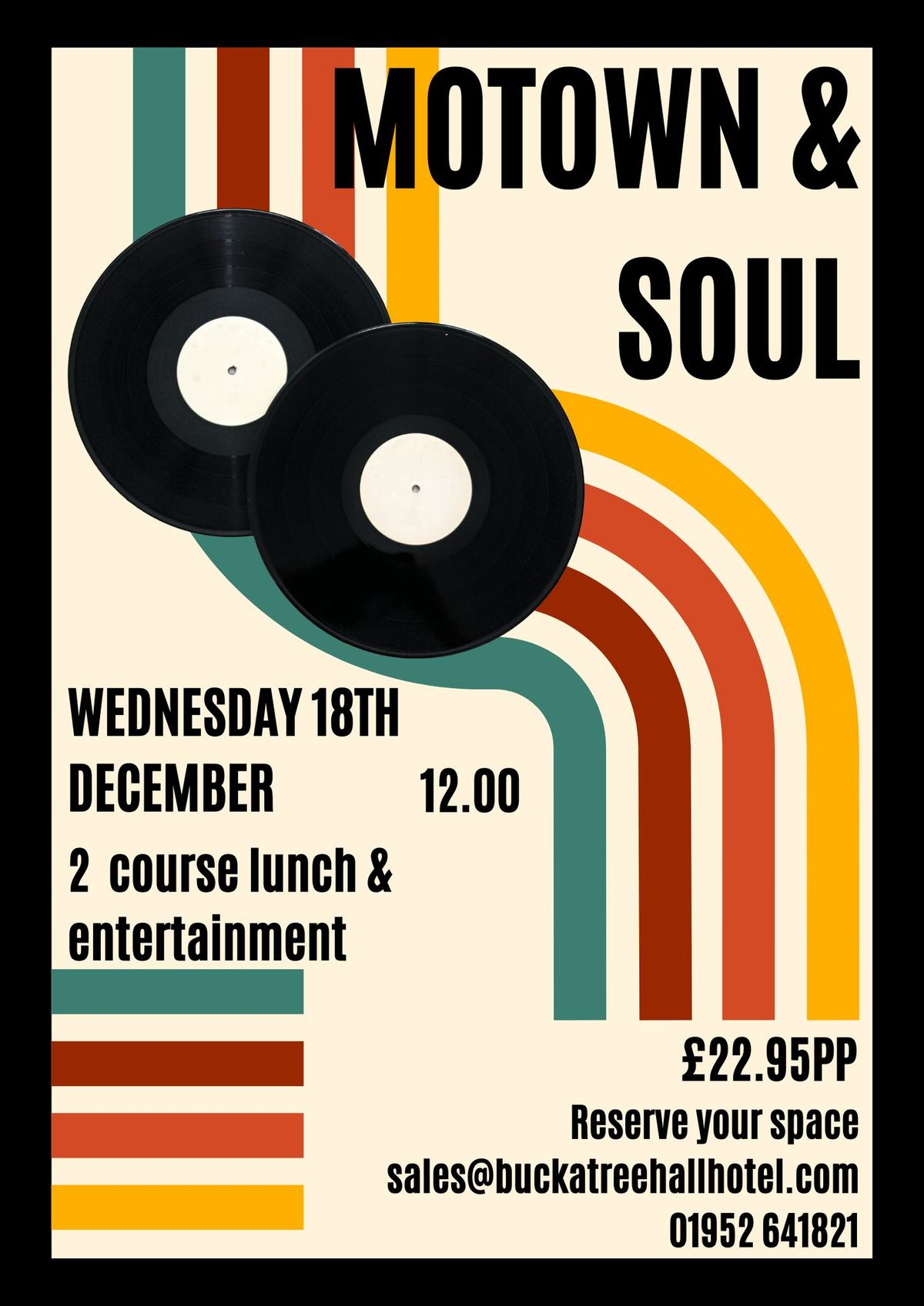 Motown & Soul tribute lunch