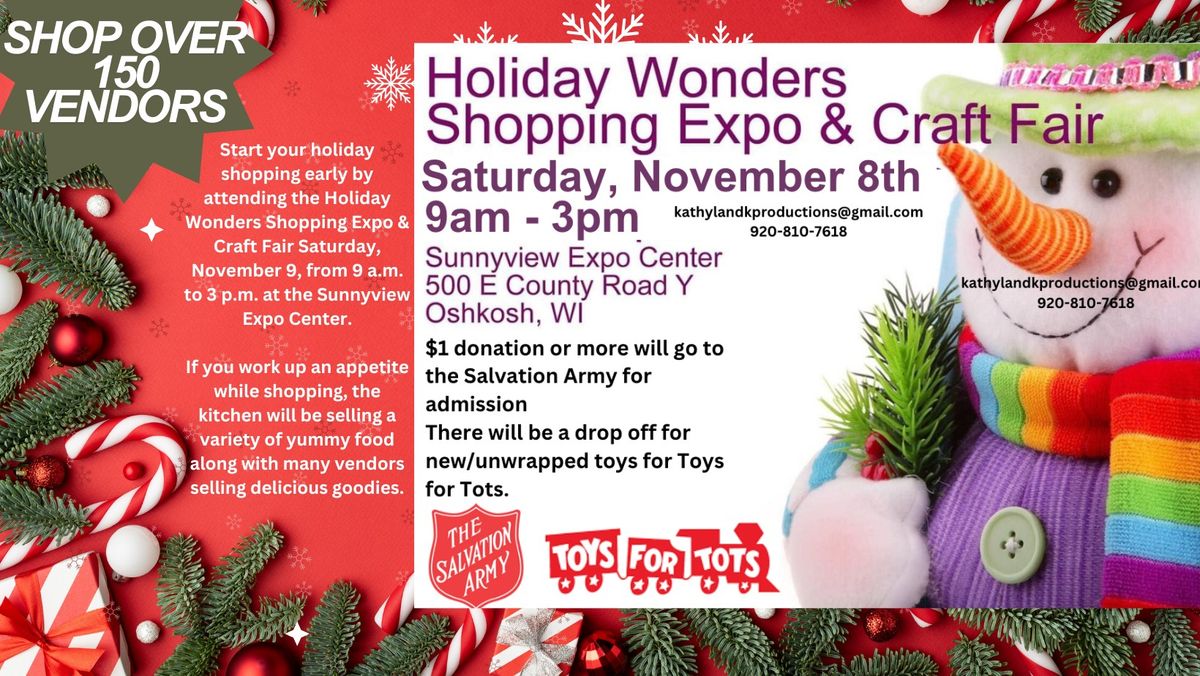 Holiday Wonders Shopping Expo & Craft Fair