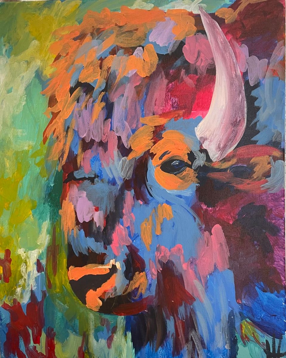 Painterly Bison