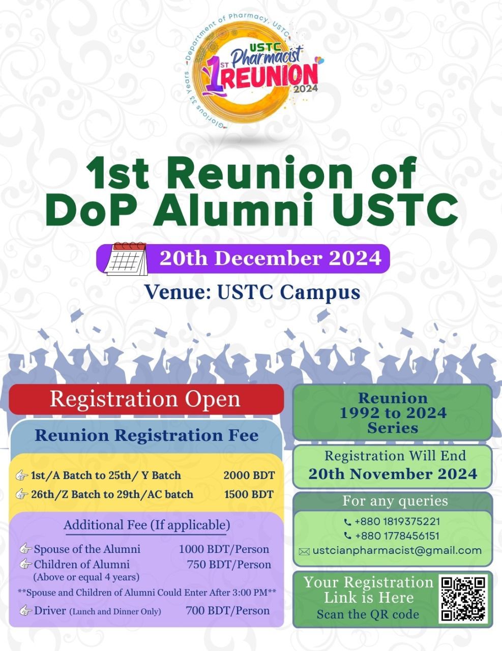 1st Reunion of DoP Alumni USTC