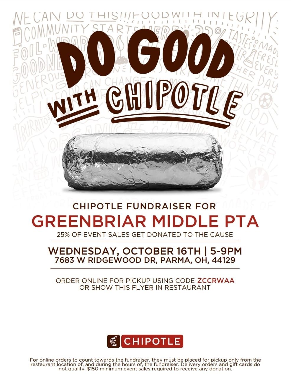 Do Good with Chipotle