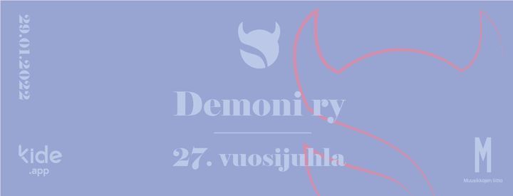 (PERUTTU) Demoni ry:n 27. vuosijuhla