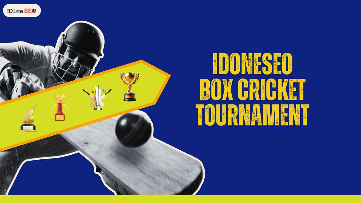 iDoneSEO Box Cricket Tournament