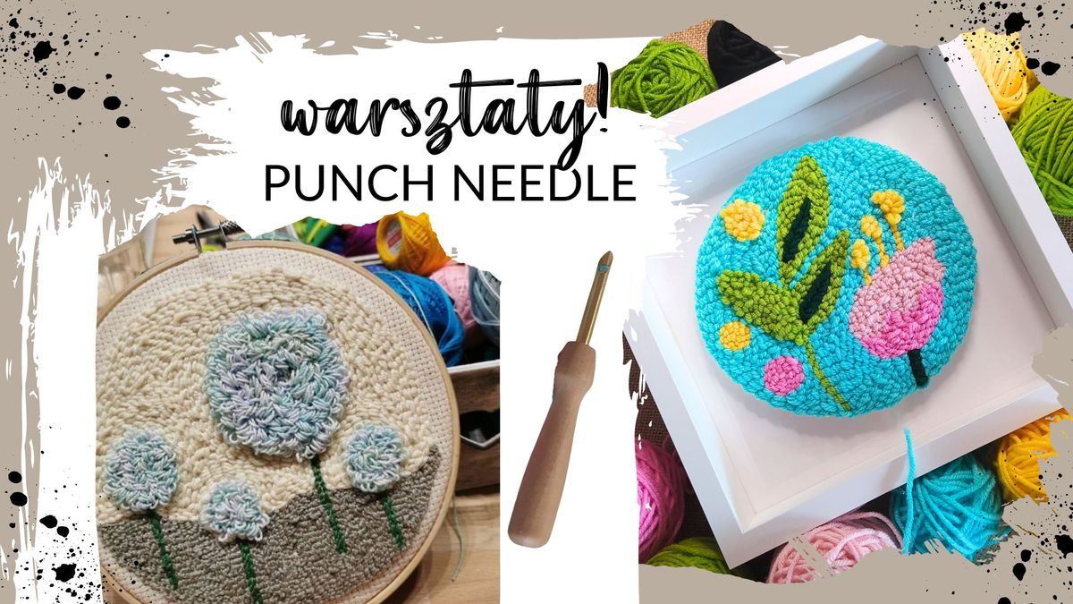 Warsztaty Punch Needle od podstaw - obrazek 