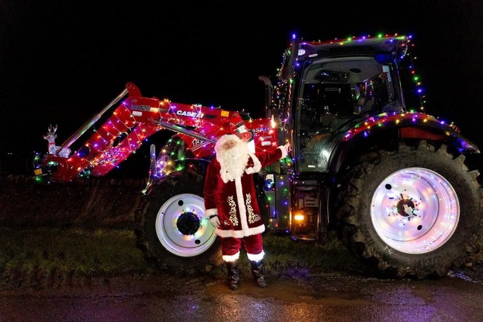 Farmer Christmas Fayre and Fairylight Tractor Parade 