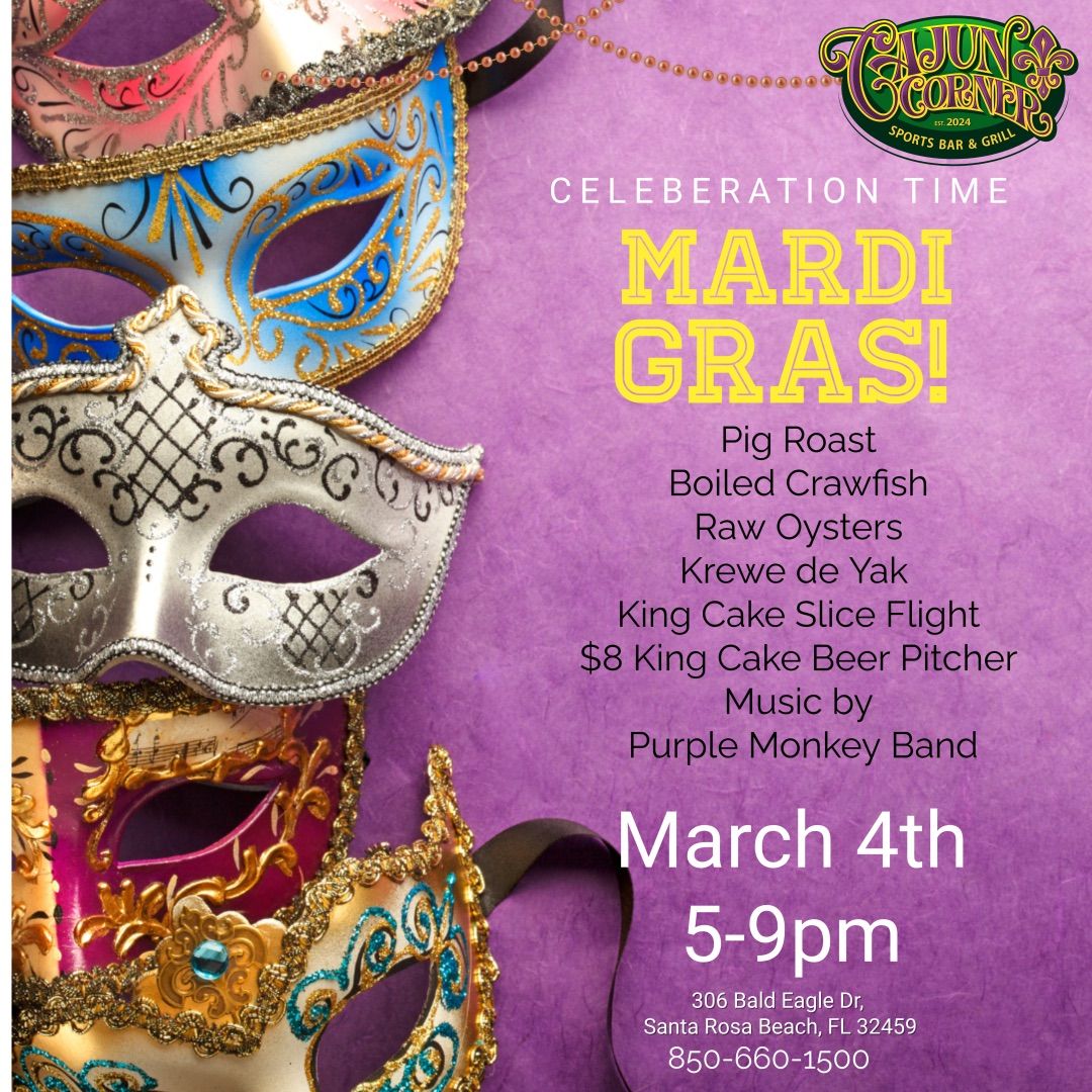 Ain\u2019t no party like a Mardi Gras Party \ud83c\udf8a 