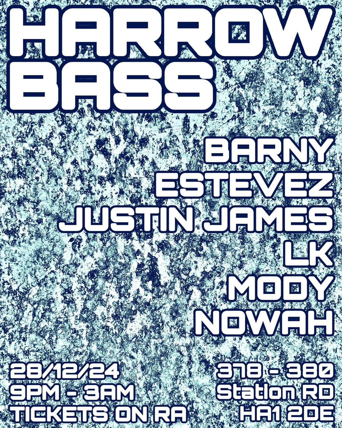 Harrow Bass Christmas Party - The Jinglist Massive