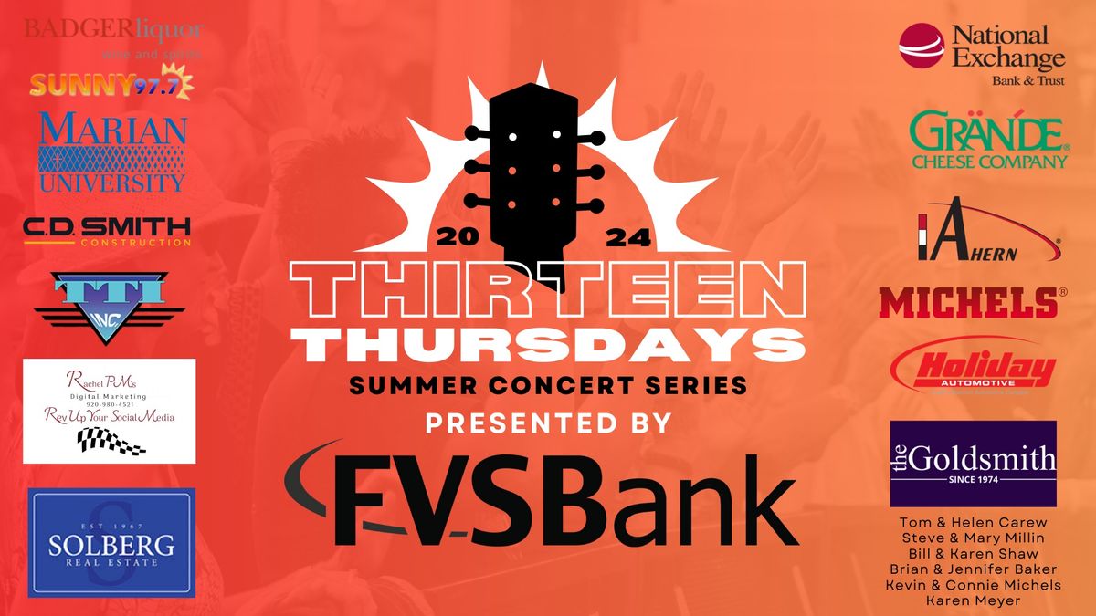 Whole Yachta Love | 2024 Thirteen Thursdays Summer Concert Series