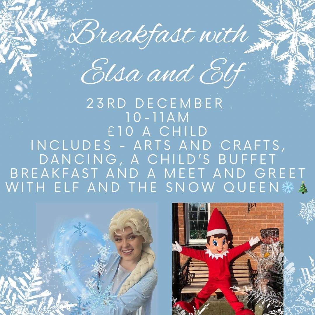 Breakfast with Elsa and Elf