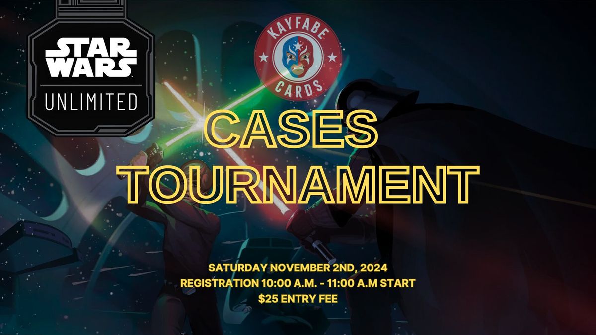 Star Wars Unlimited Cases Tournament