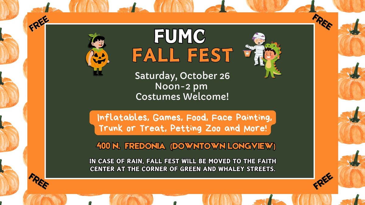 Annual Fall Fest at FUMC