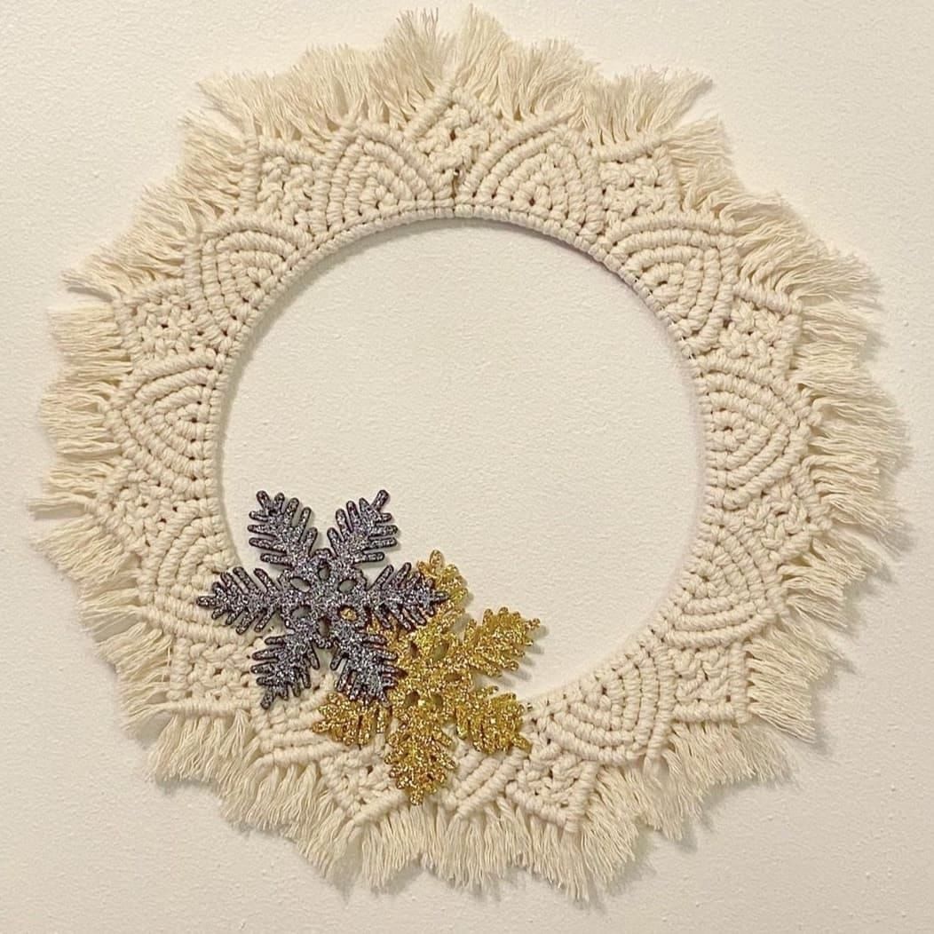 Macrame Festive Wreath Making Workshop