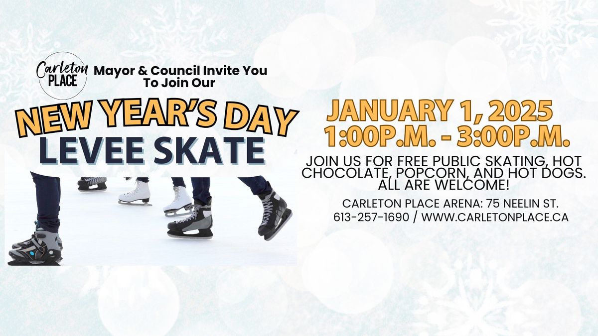 New Year's Day Levee Skate