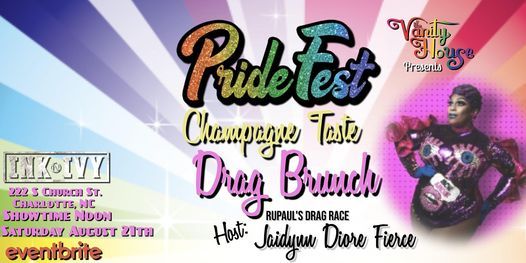 Pride Fest Champagne Taste Drag Brunch