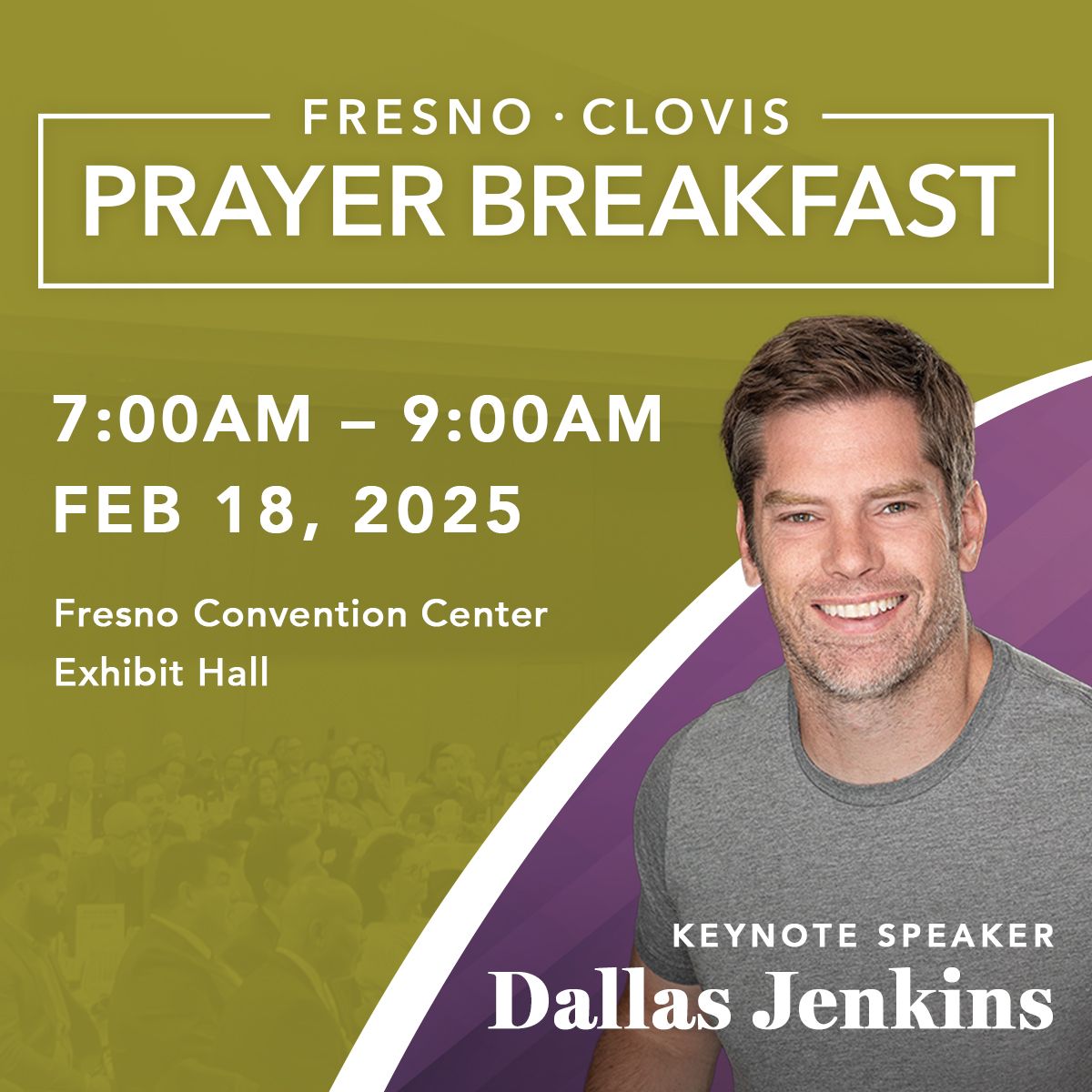 2025 Fresno Clovis Prayer Breakfast with Dallas Jenkins