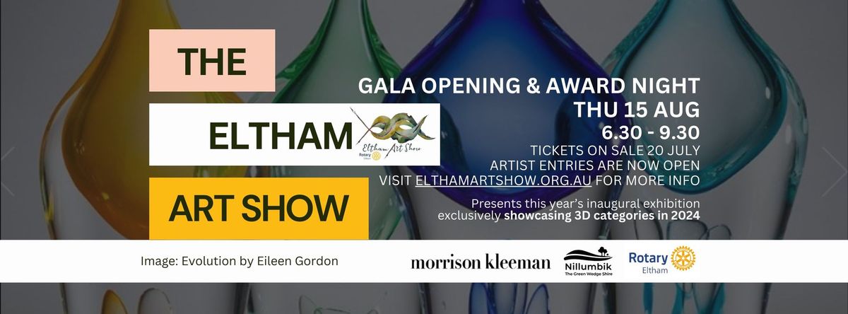 The Eltham Art Show & Gala Opening & Award Night