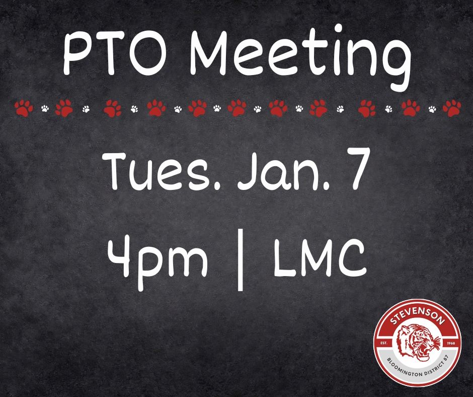 January PTO Meeting