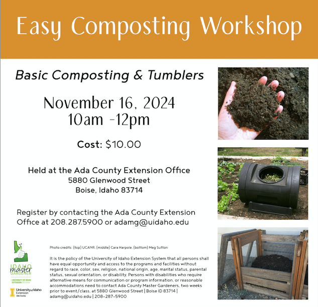 Easy Composting Workshop