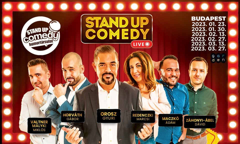 Stand Up Comedy LIVE - BUDAPEST