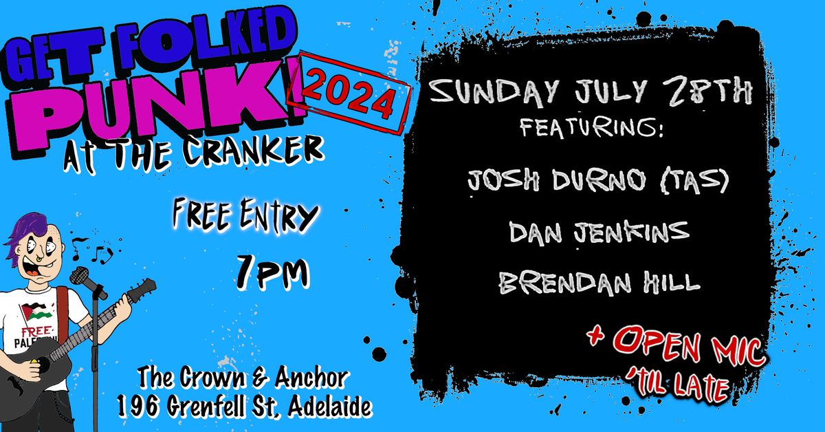 Get Folked Punk (Adelaide) - July 2024