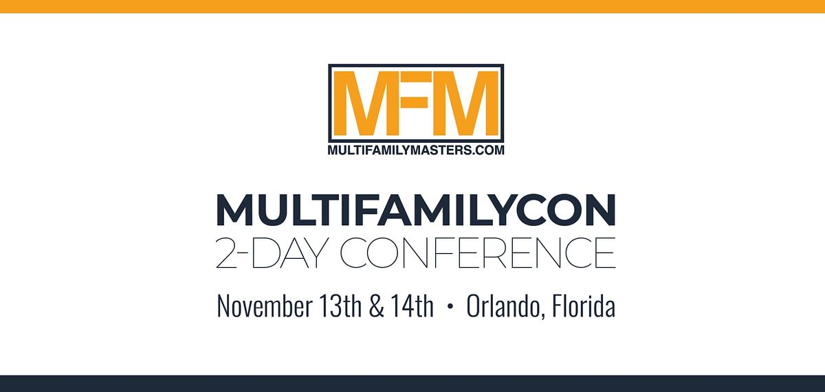 MultifamilyCon presented by Multifamily Masters