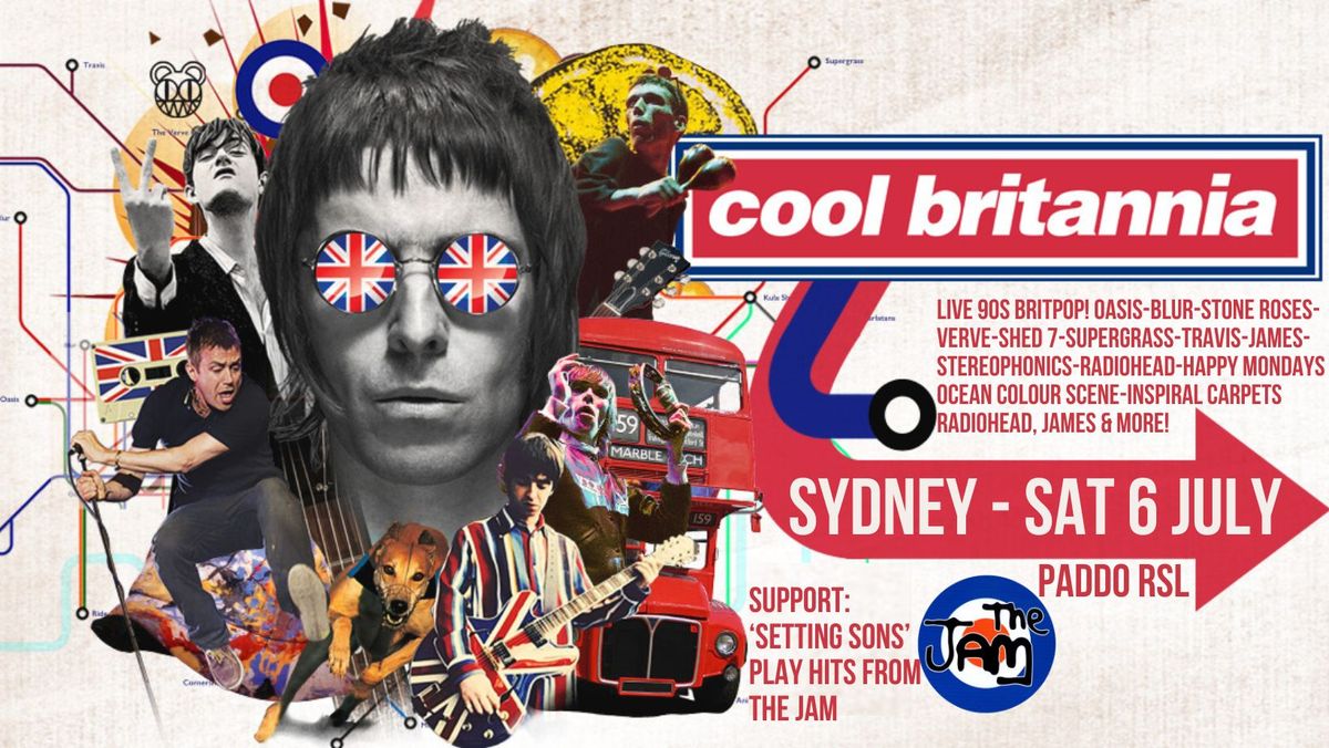Cool Britannia (ft. Symphony String Quartet) + The Jam* (*Tribute) SYD 6th July 2024
