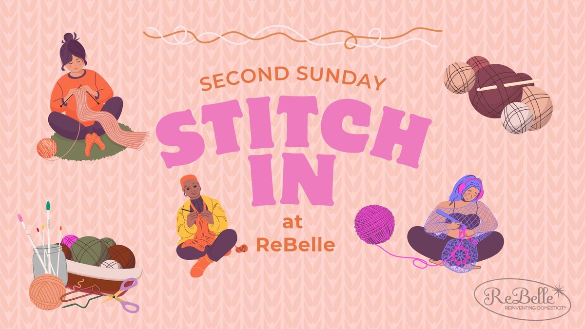 Second Sunday Stitch-In at ReBelle