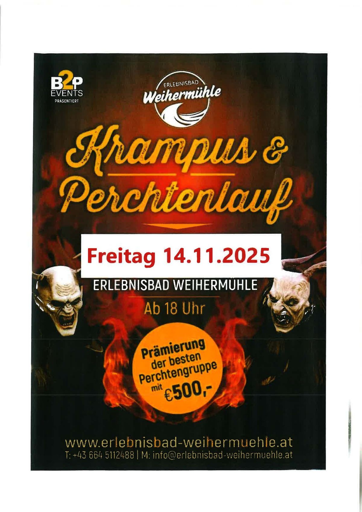 Krampus & Perchtenlauf @Weiherm\u00fchle 