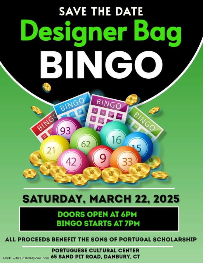 Save The Date-Designer Bag Bingo