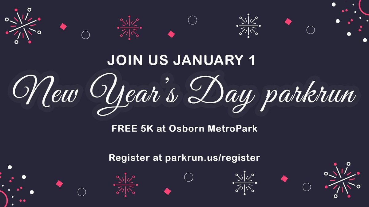 New Year's Day parkrun (Free 5K)!