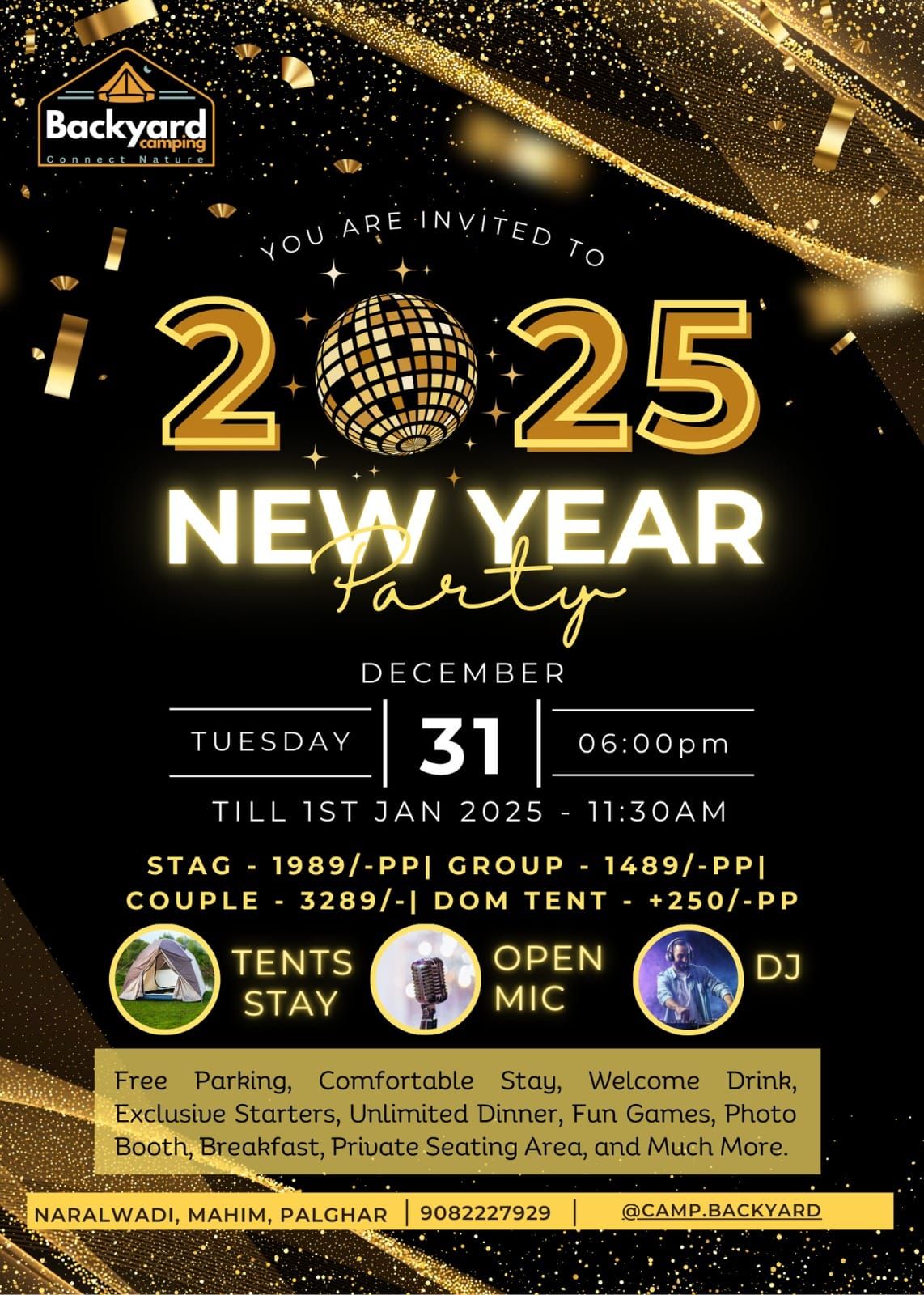 New Year's Eve Event