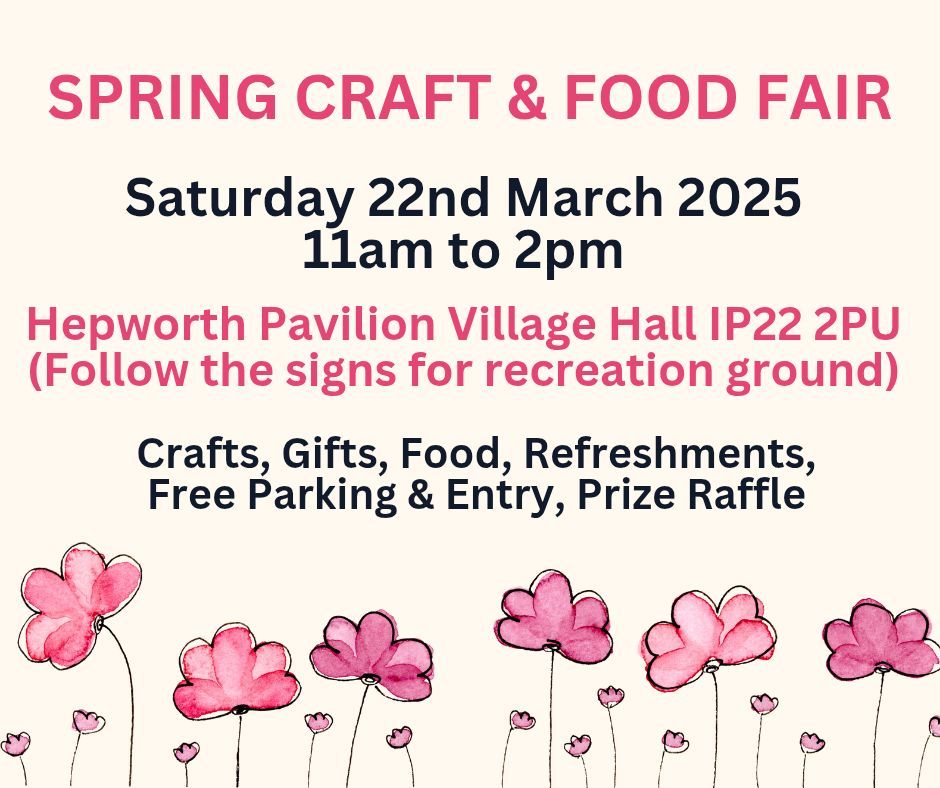 Spring Craft and Food Fair