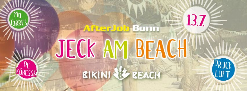 Jeck am Beach by AfterJobParty