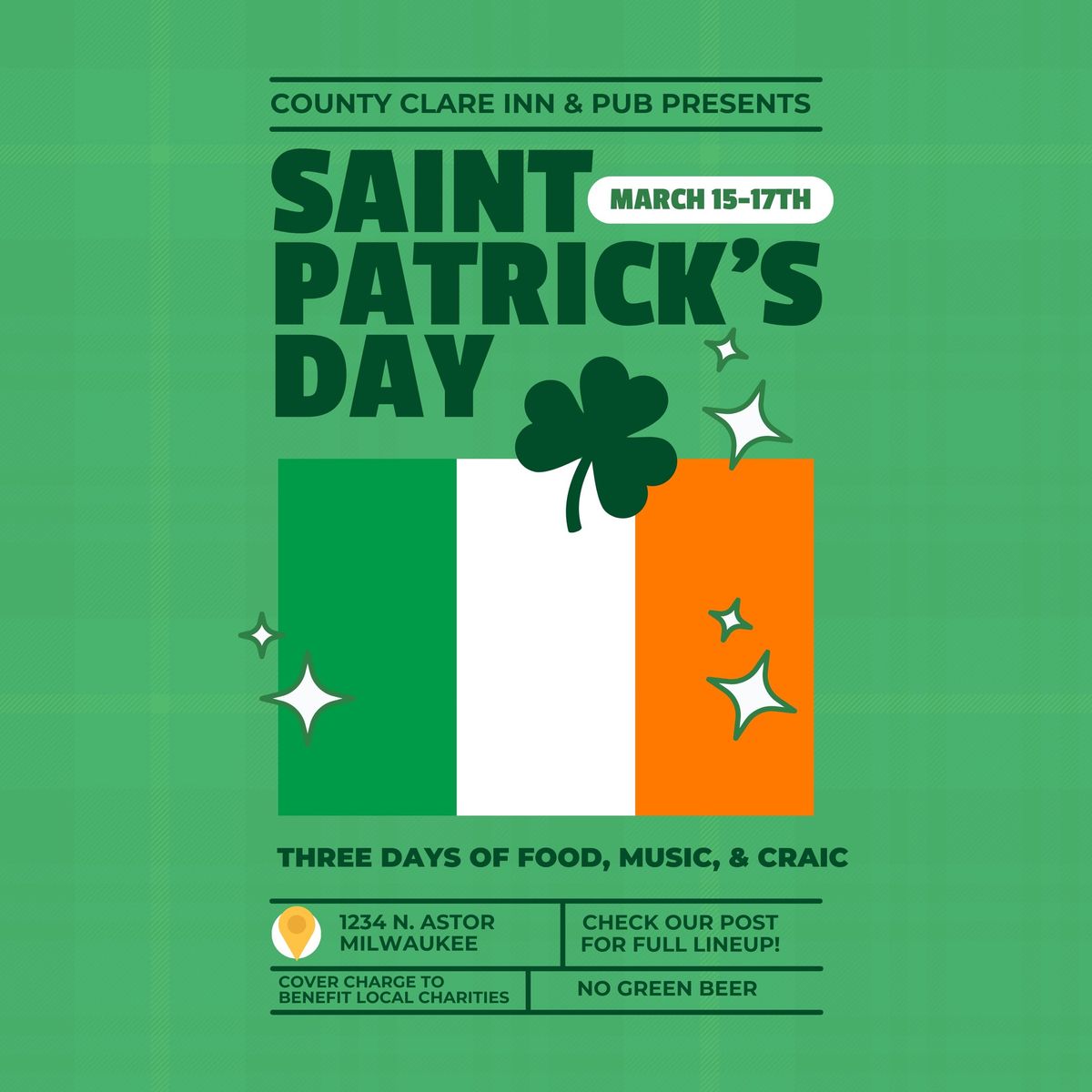 St. Patrick\u2019s Day - 3 WHOLE Days of Celebration!