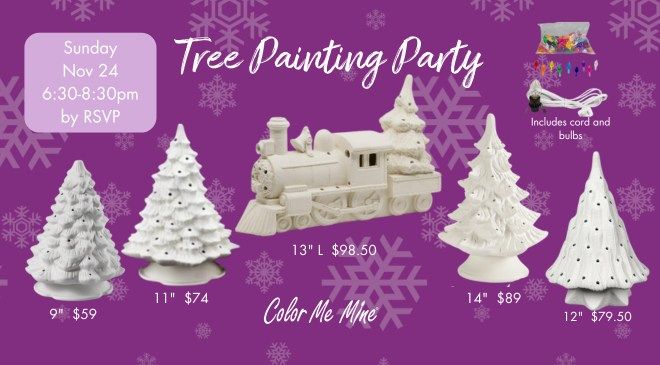 Tree Painting Party