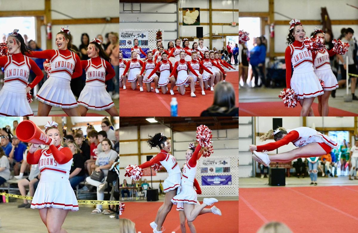 HHS CHEER CLINIC PERFORMANCE 2024