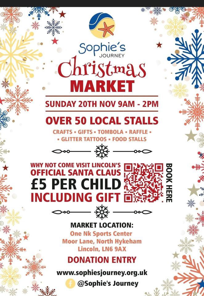 Sophies Journey Indoor Christmas Market, ONE NK, Lincoln, 20 November 2022