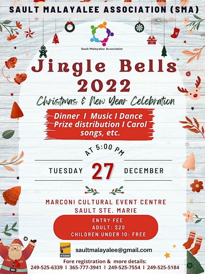 Jingle Bells 2022 Christmas and New Year Celebration, The Marconi